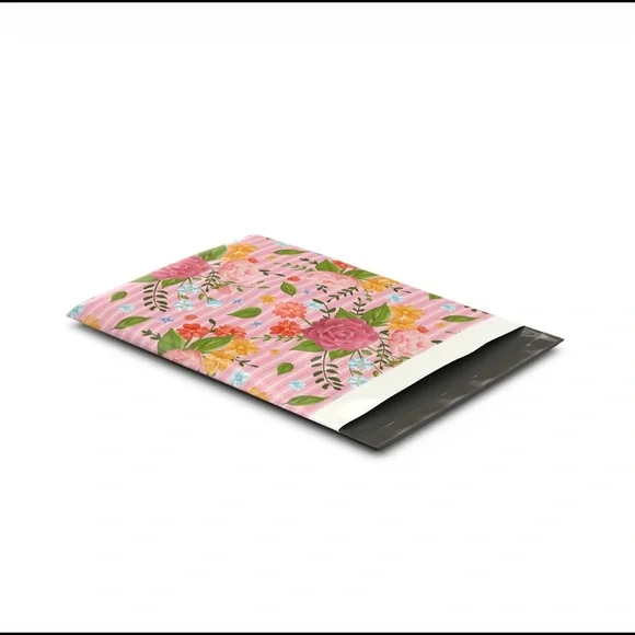 25 10X13 Rose Poly Mailers Flat Shipping Envelopes - Picture 6 of 7